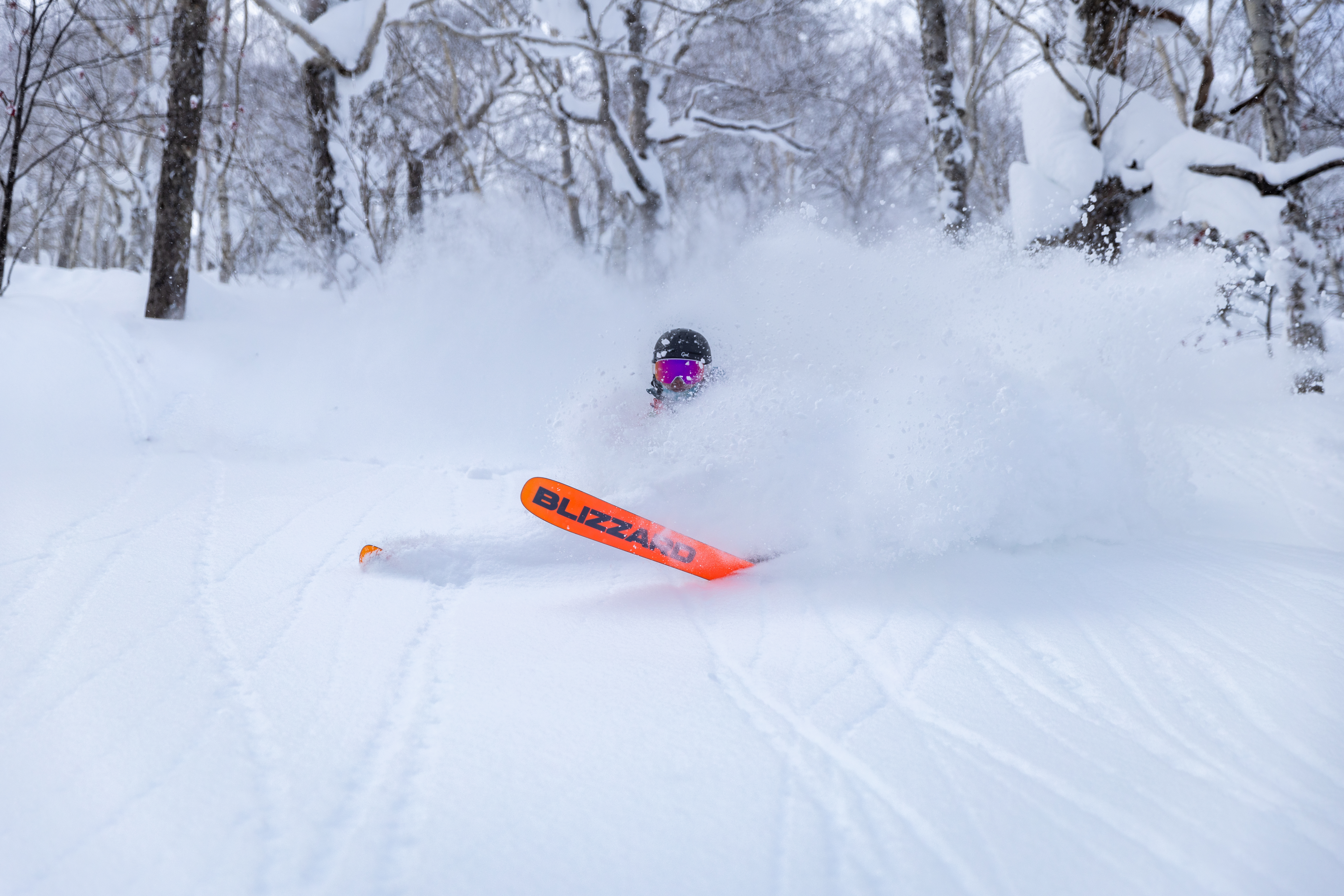JAPOW backcountry skiing Japan