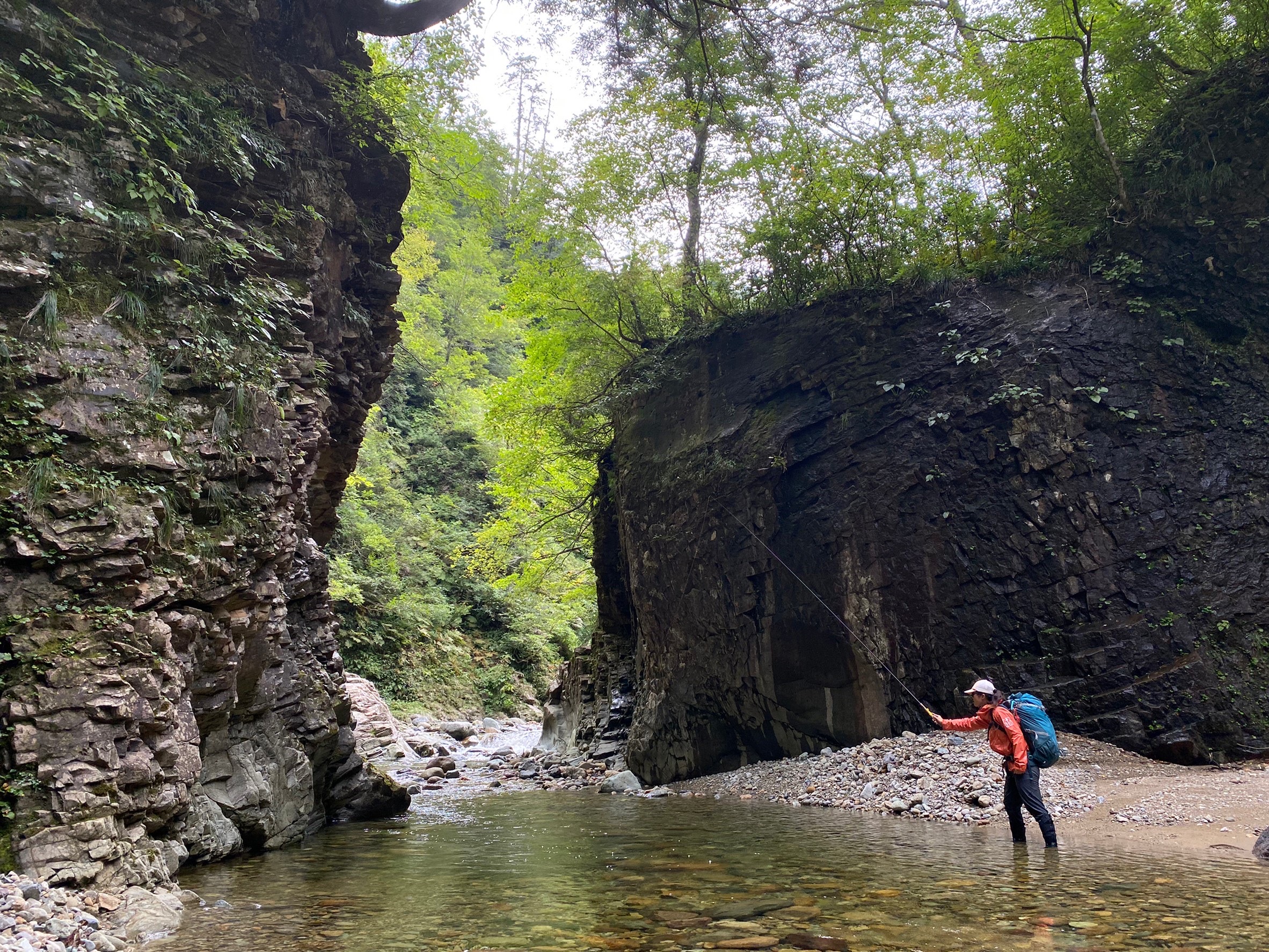 Alpine hiking Japan